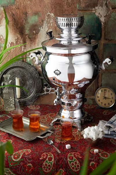 سماور گازی عالی نسب مدل ارس سیمین ظرفیت 8.5 لیتر — تصویر ۳