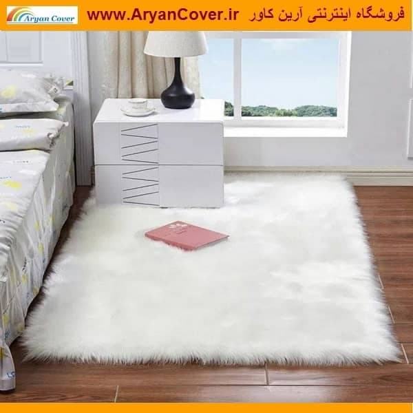 خز پوست خرگوشی عرض 180 سفید درجه یک — تصویر ۴