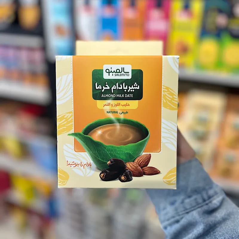پودر شیر بادام با خرما سالمیتو — تصویر ۲