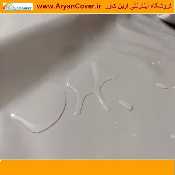 برزنت کانتینری یک رو ضد آب رنگ طوسی عرض 2 متر درجه یک + فیلم