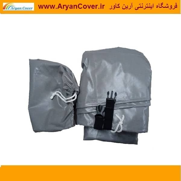 چادر موتورسیکلت برزنتی ضد آب — تصویر ۳