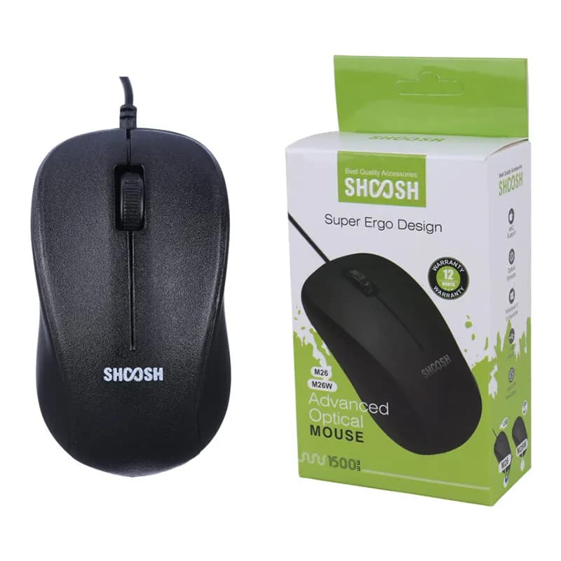 ماوس مدل SH M26 برند SHOOSH