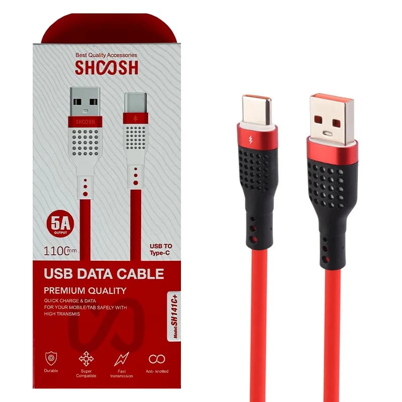کابل تایپ سی مدل +SH141C برند SHOOSH