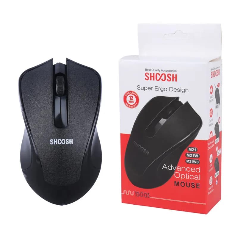 ماوس مدل SH M21W برند SHOOSH