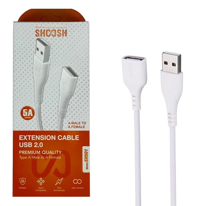 کابل افزایشی مدل SH501 30 CM برند SHOOSH