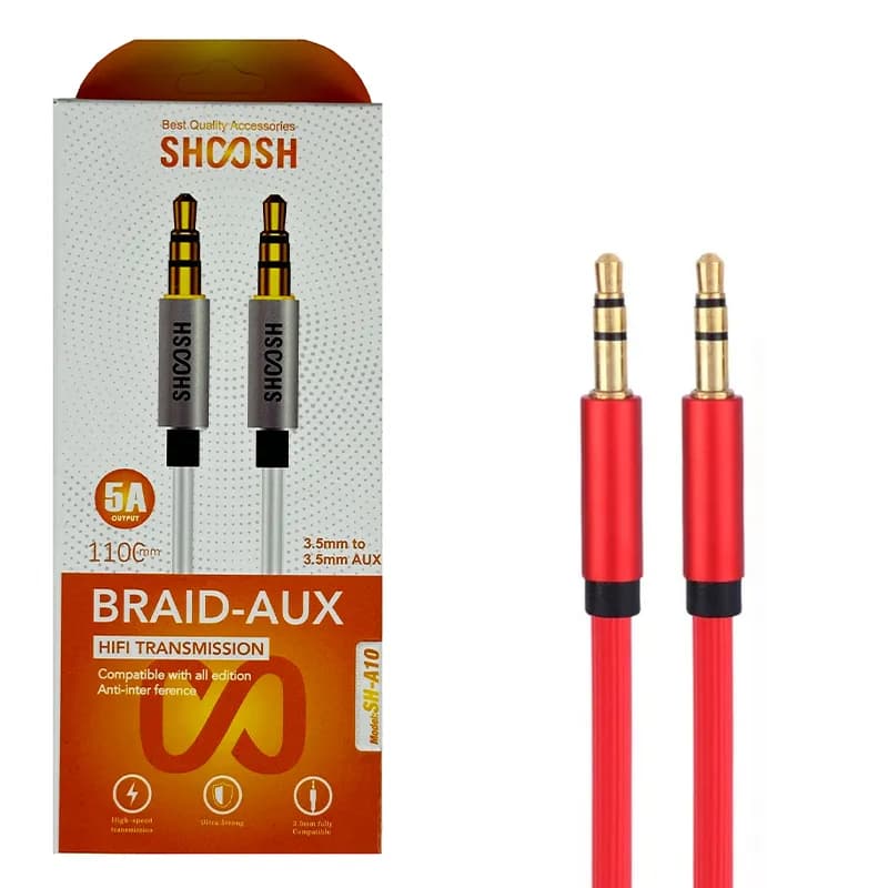 کابل شارژ AUX به AUX مدل SH-A10 برند SHOOSH