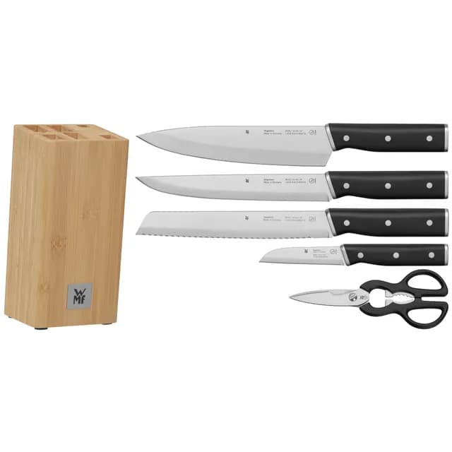 ست چاقوی اشپزخانه وی ام اف مدل WMF Sequence knife block value set 6-pieces — تصویر ۲