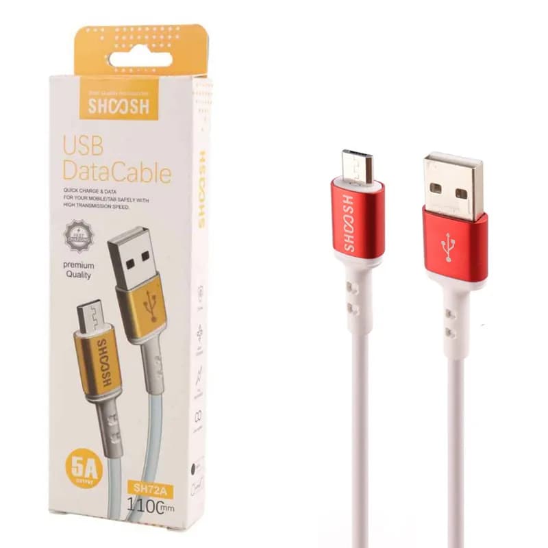 کابل شارژ اندروید مدل SH72A برند SHOOSH