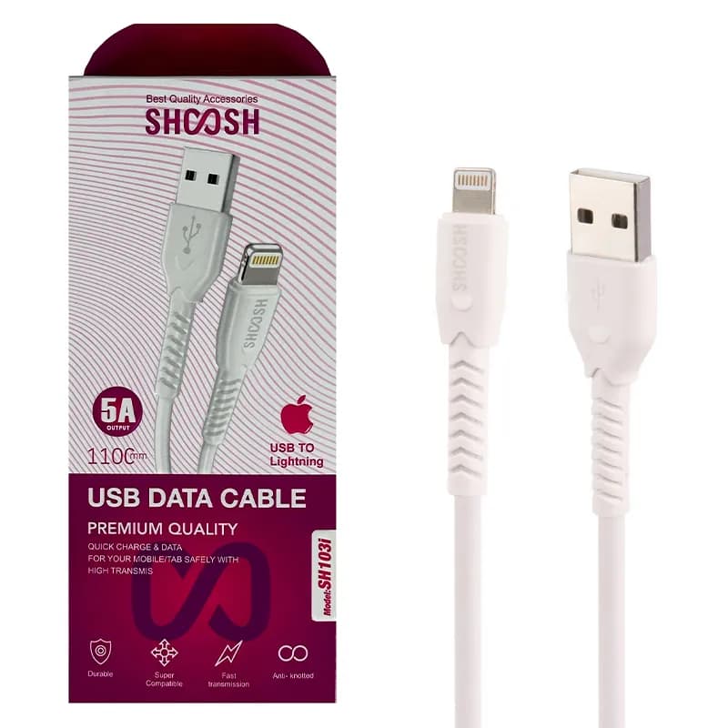 کابل آیفون مدل SH103i برند SHOOSH — تصویر ۲