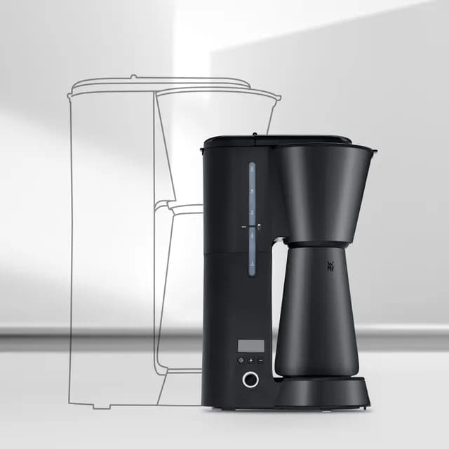 قهوه ساز وی ام اف WMF KITCHENminis Aroma Coffee Maker Thermo to go Deep Black — تصویر ۴
