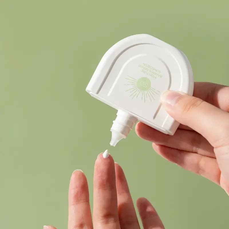 کرم ضد آفتاب سبز کلاسیک استلین SPF50 | مناسب انواع پوست — تصویر ۳