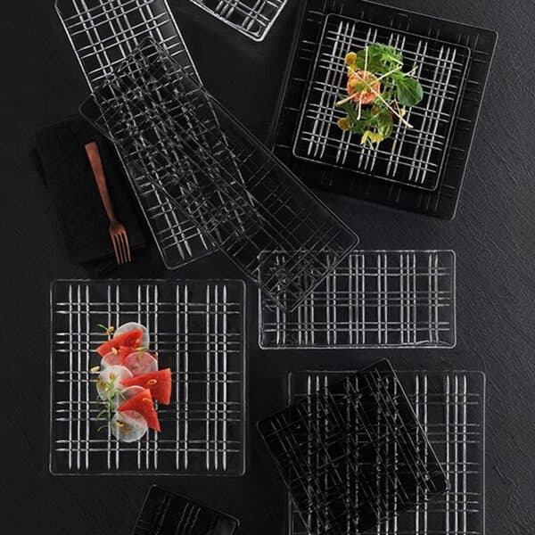 پیش دستی ناخمن مدل Nachtmann Square Plate 14CM بسته دو عددی — تصویر ۴