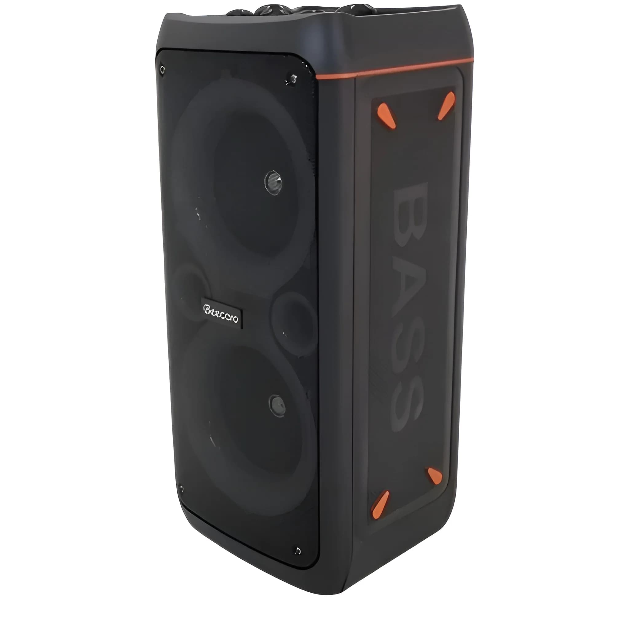 اسپیکر پارتی باکس بیکارو مدل KB4 وات با رقص نور LED، قابلیت میکروفون بی‌سیم و کارائوکه