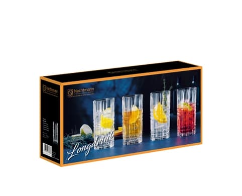 لیوان ناخمن مدل NACHTMANN Square Long Drink بسته 4 عددی — تصویر ۶