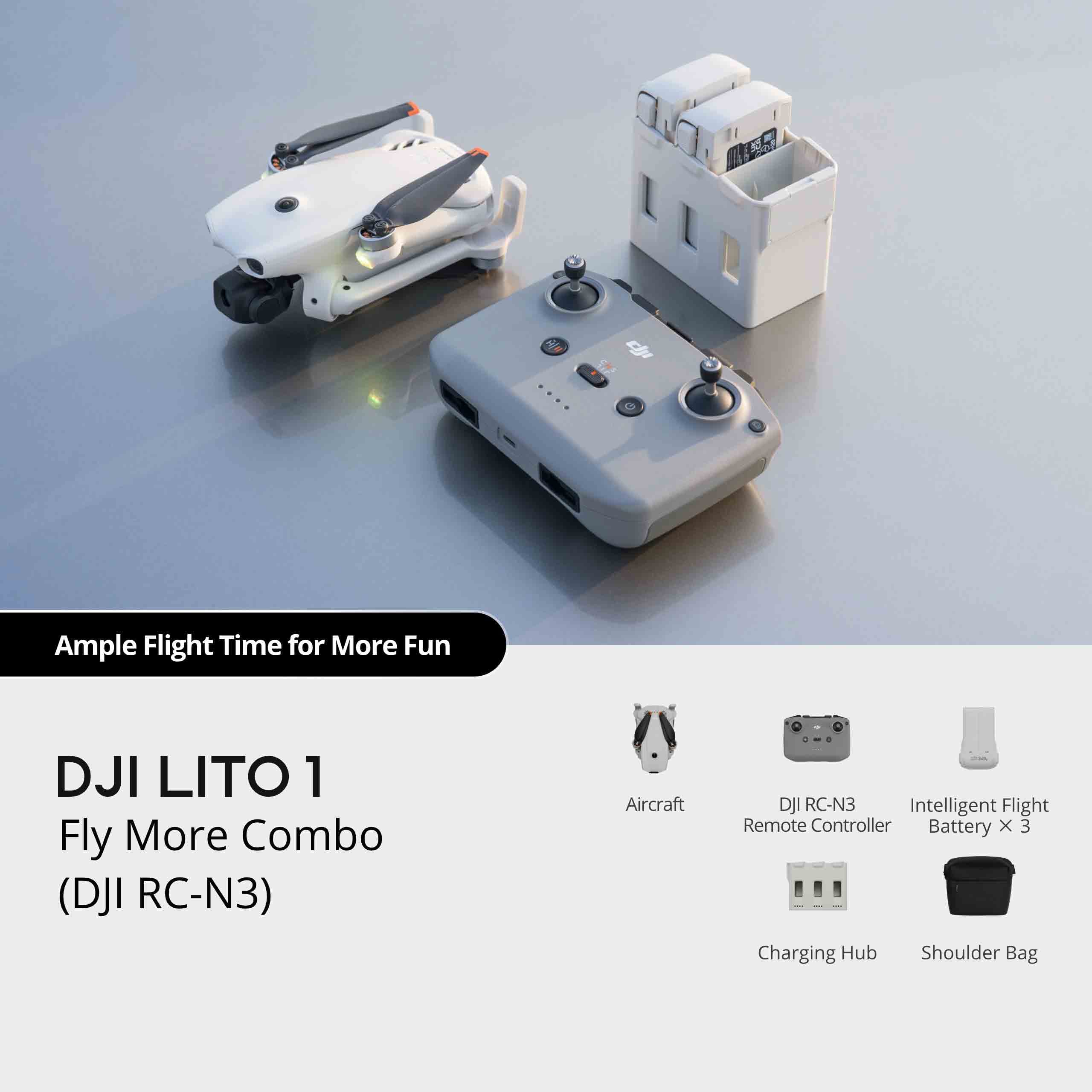 هلی شات DJI Lito 1 و دی جی آی لیتو X1 — تصویر ۲