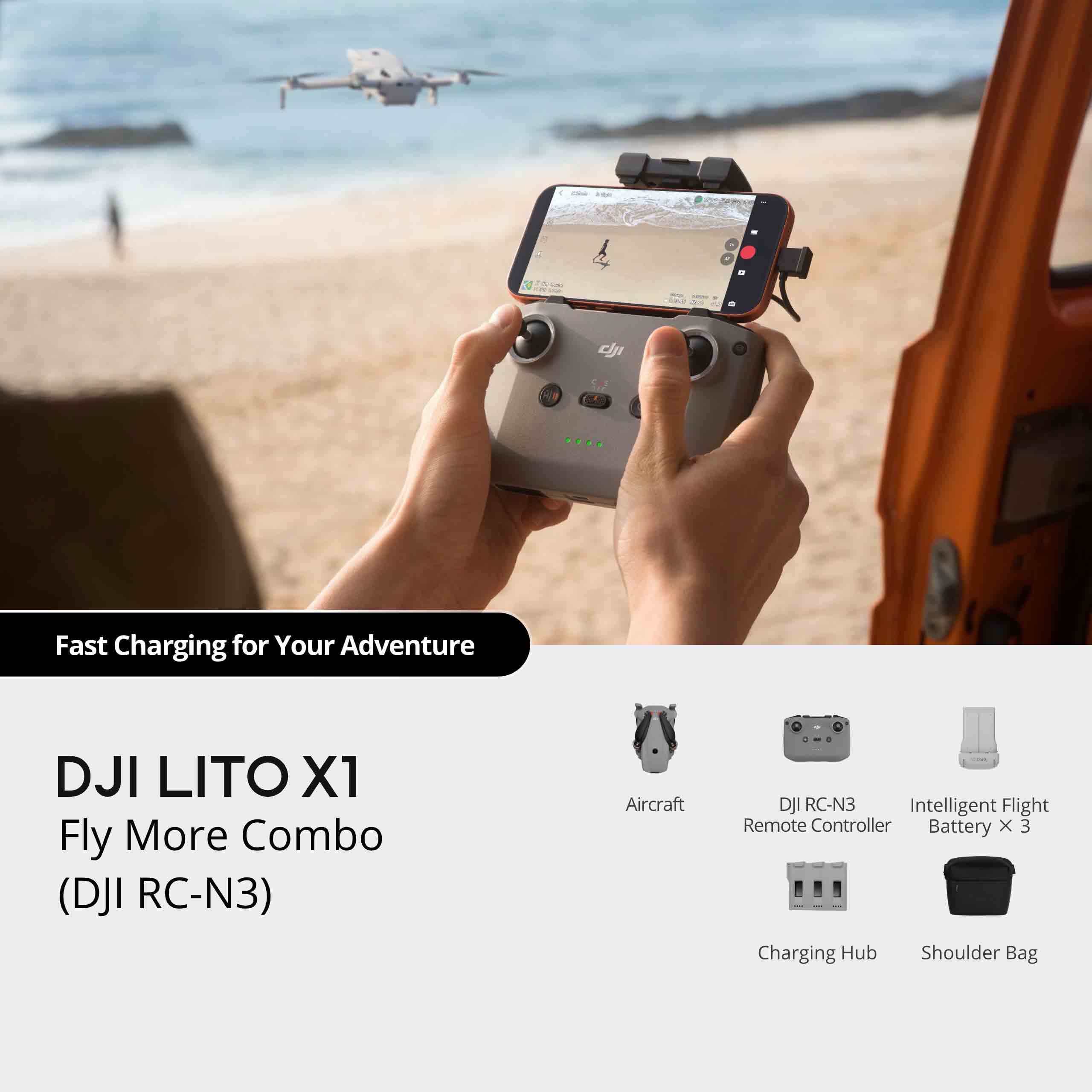 هلی شات DJI Lito 1 و دی جی آی لیتو X1 — تصویر ۵