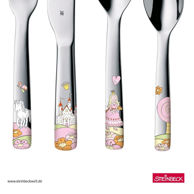 سرویس غذا خوری کودک وی ام اف مدل WMF Kids cutlery set Princess Anneli, 6-piece — تصویر ۶