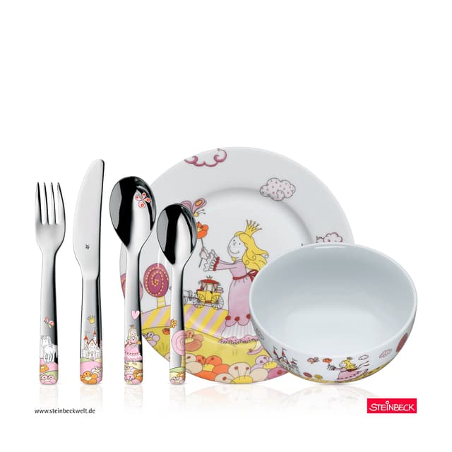 سرویس غذا خوری کودک وی ام اف مدل WMF Kids cutlery set Princess Anneli, 6-piece