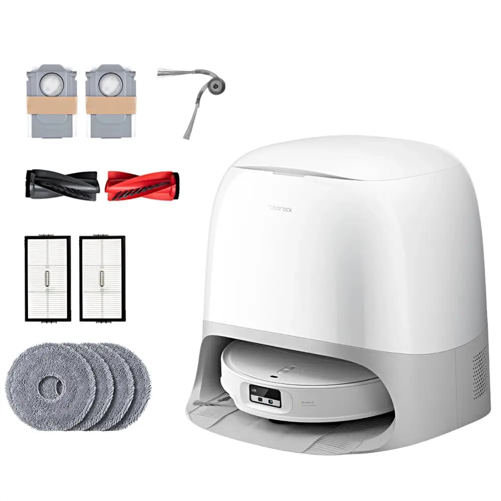 جارو رباتیک شیائومی مدل Roborock Qrevo Curv 2 ProX — تصویر ۴
