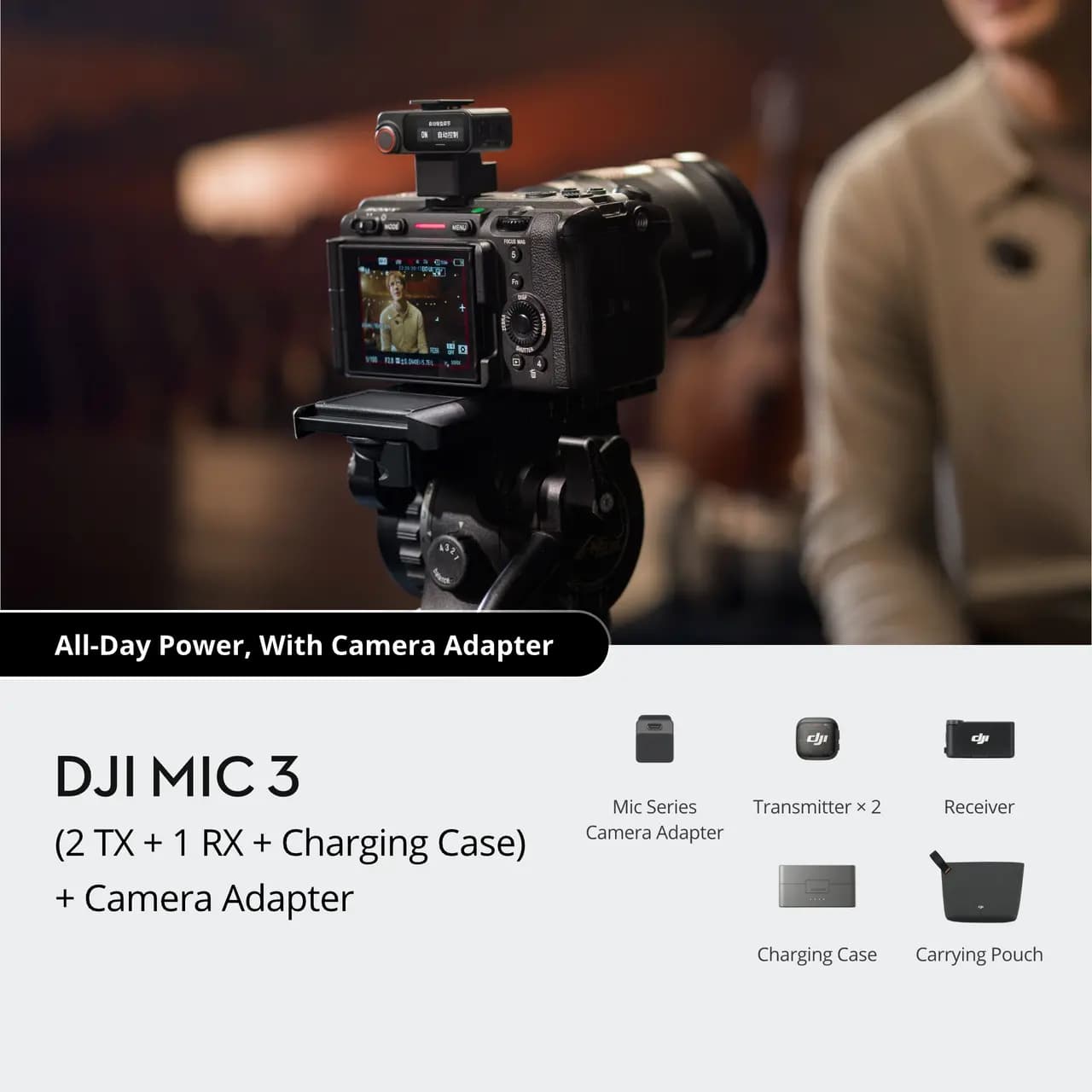 میکروفون دی جی آی مایک ۳ |میکروفن DJI Mic 3 — تصویر ۳