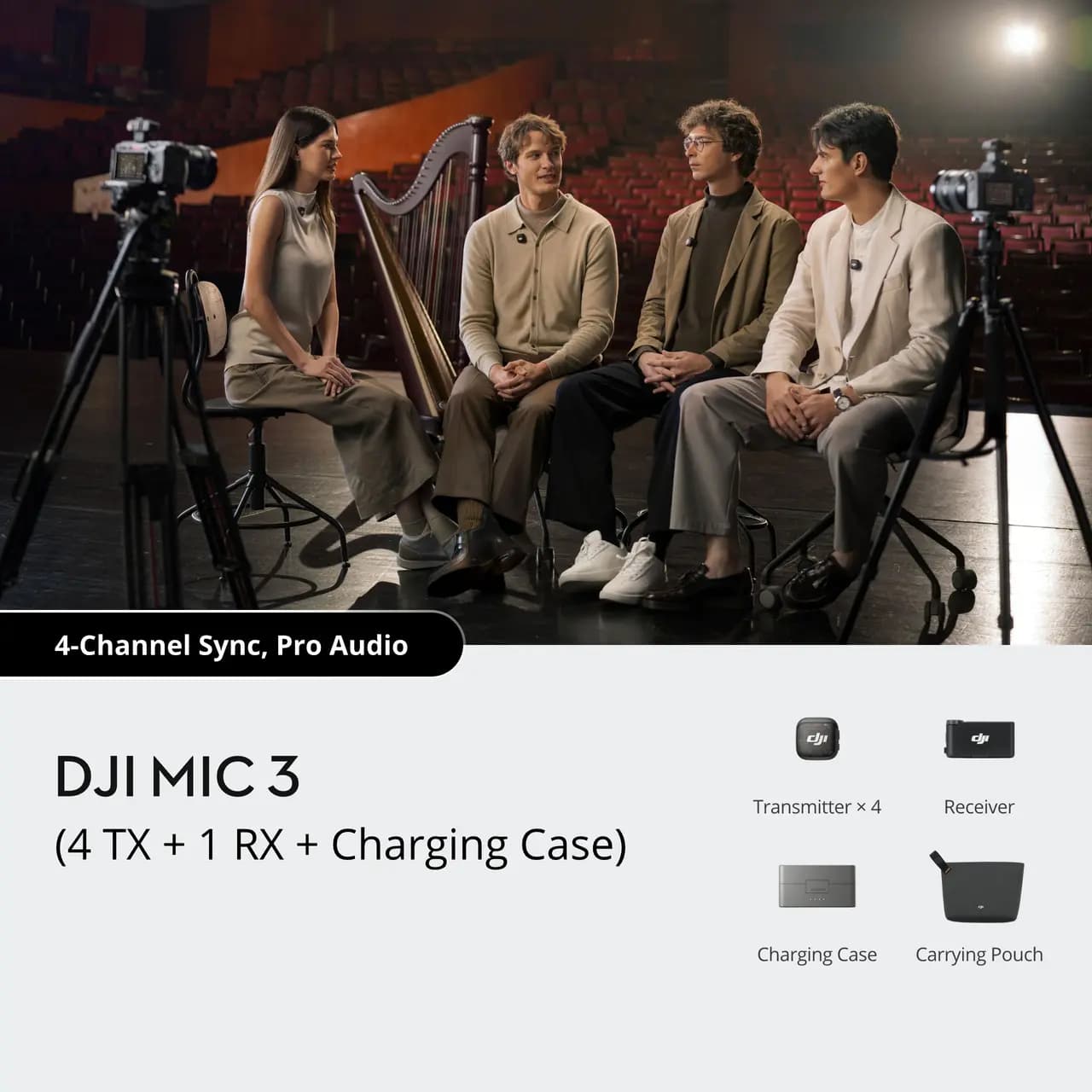 میکروفون دی جی آی مایک ۳ |میکروفن DJI Mic 3 — تصویر ۷