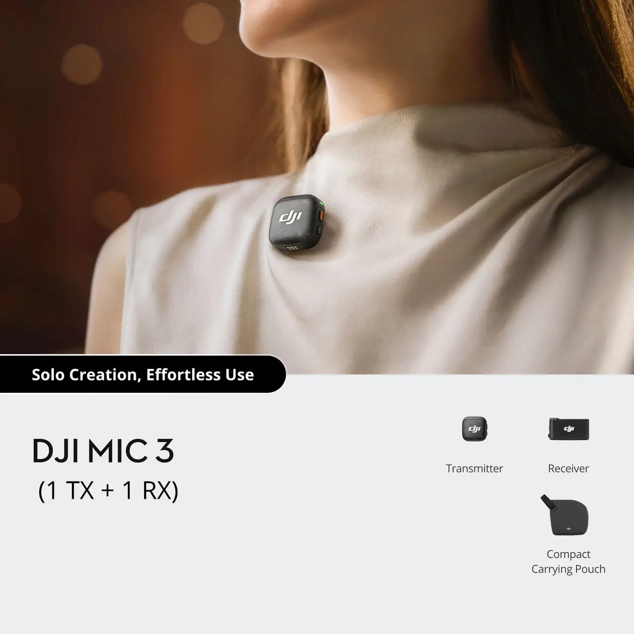 میکروفون دی جی آی مایک ۳ |میکروفن DJI Mic 3 — تصویر ۶