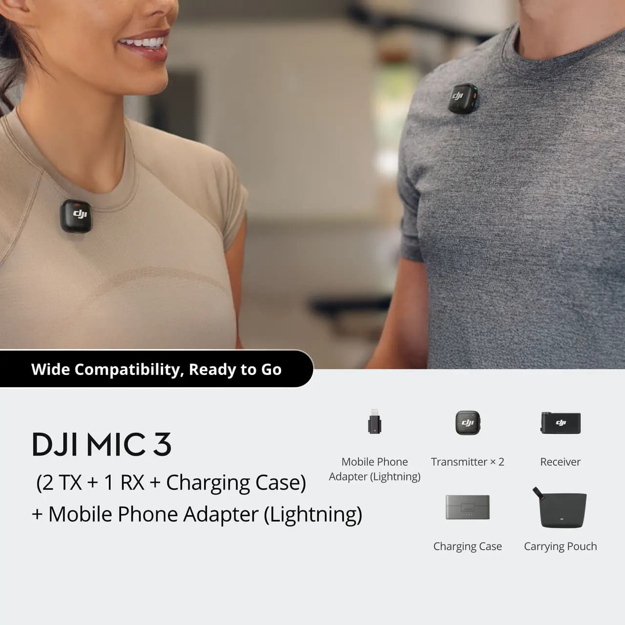 میکروفون دی جی آی مایک ۳ |میکروفن DJI Mic 3 — تصویر ۴