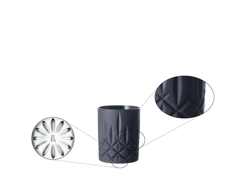 لیوان ناخمن مدل NACHTMANN Noblesse Whisky Tumbler – black بسته دو عددی — تصویر ۴