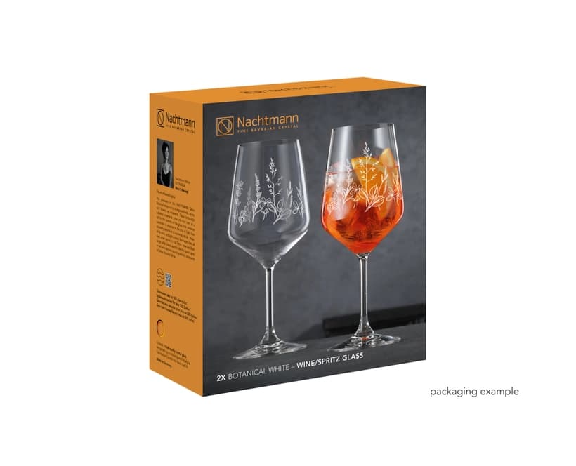 گیلاس ناخمن مدل NACHTMANN Tattoo Wine Glass/WHITE بسته دو عددی — تصویر ۷