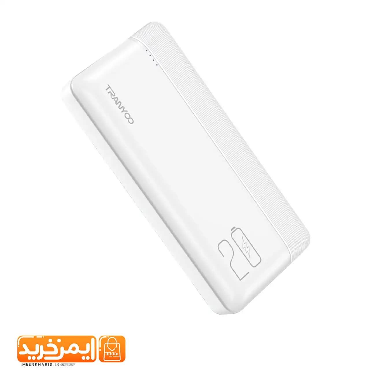 شارژر همراه ترانیو مدل D02 ظرفیت 20000 میلی آمپر ساعت