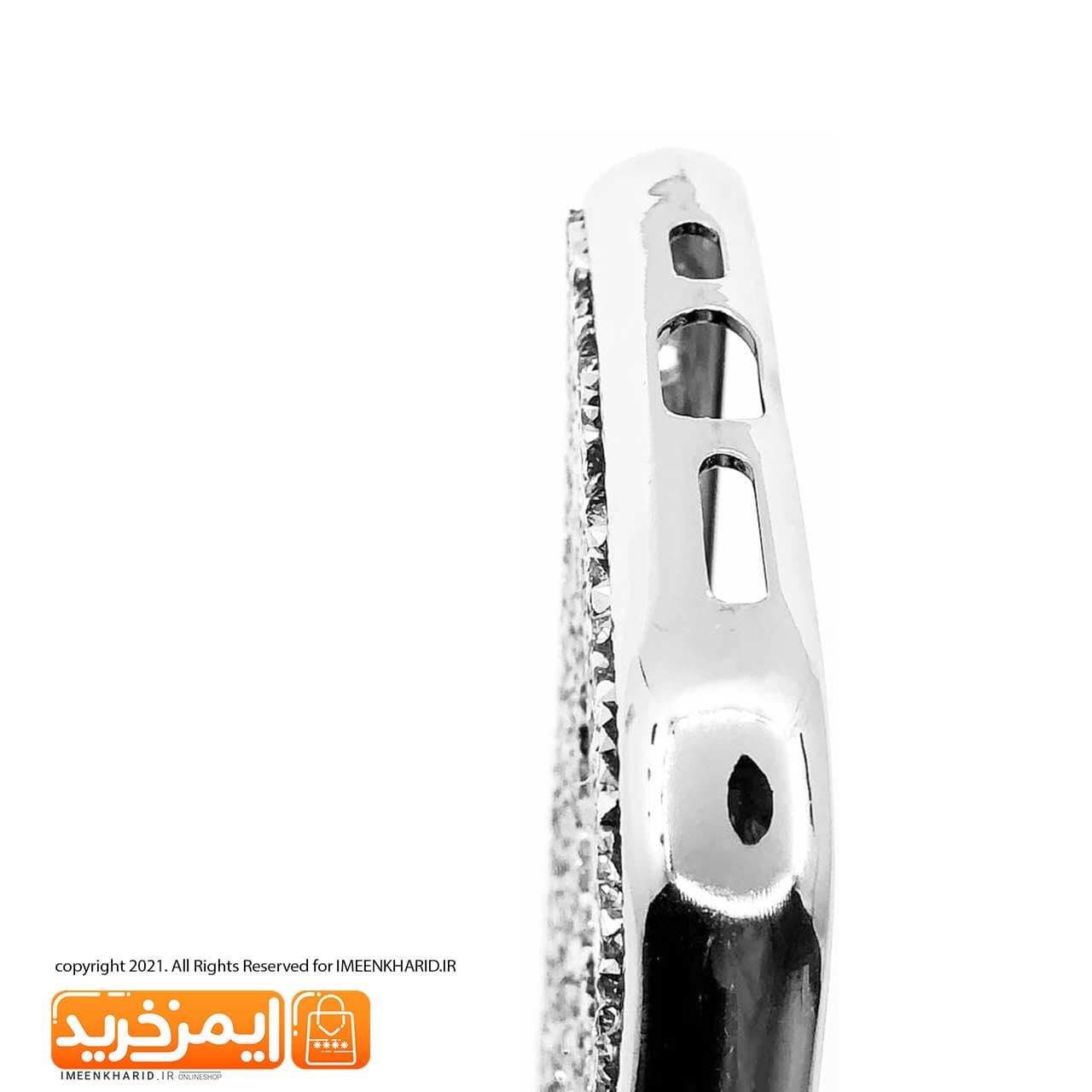 کاور محافظ قاب ساوروسکی آیفون 7/8 پلاس — تصویر ۳