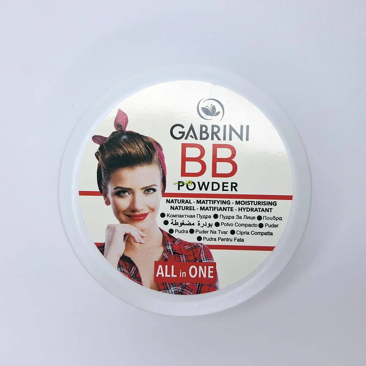 پنکک BB گابرینی شماره 01 | پوشش طبیعی، SPF15 و ماندگاری بالا