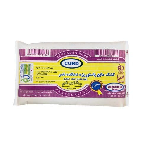 کشک دهکده نصر پاستوریزه 500 گرمی