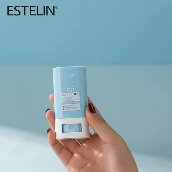 ضد آفتاب استیکی استلین SPF50 آبی | هیالورونیک اسید- حجم ۲۰گرم — تصویر ۴