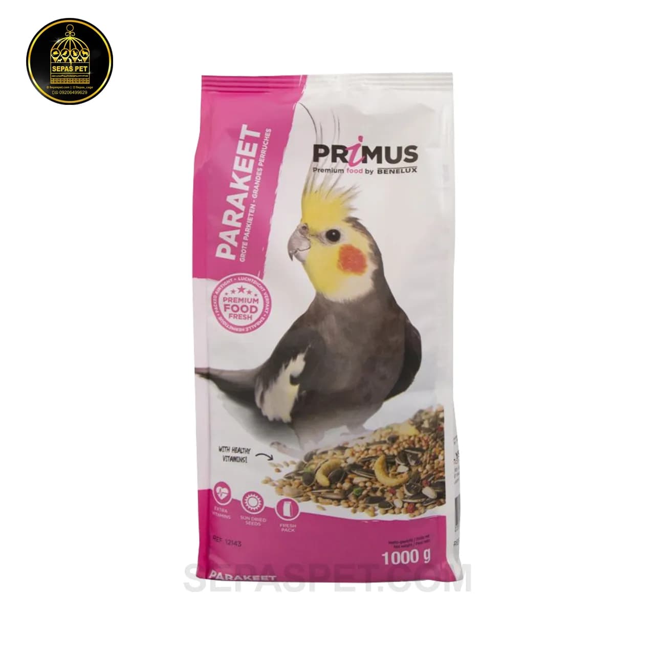 دان مخلوط عروس هلندی بنلوکس پریموس Primus Mixture for Parakeets