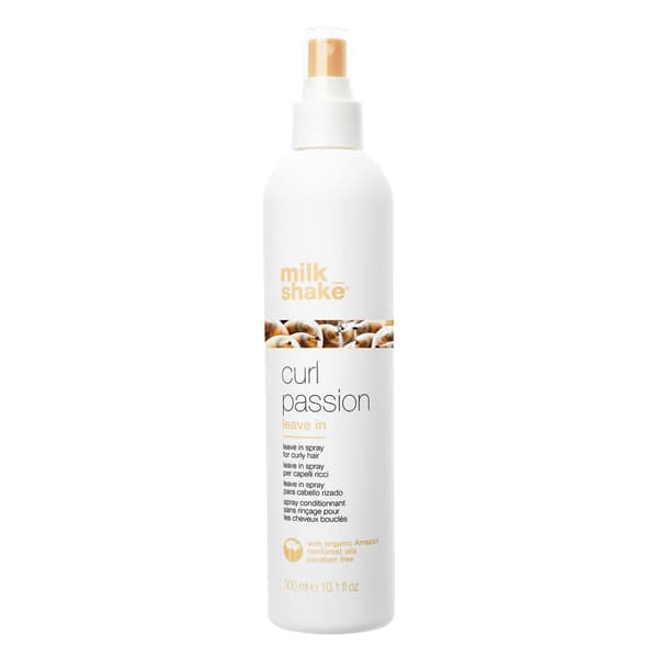 اسپری دو فاز مو میلک شیک مدل Curl Passion مناسب موهای فر و مجعد حجم 300 میل
