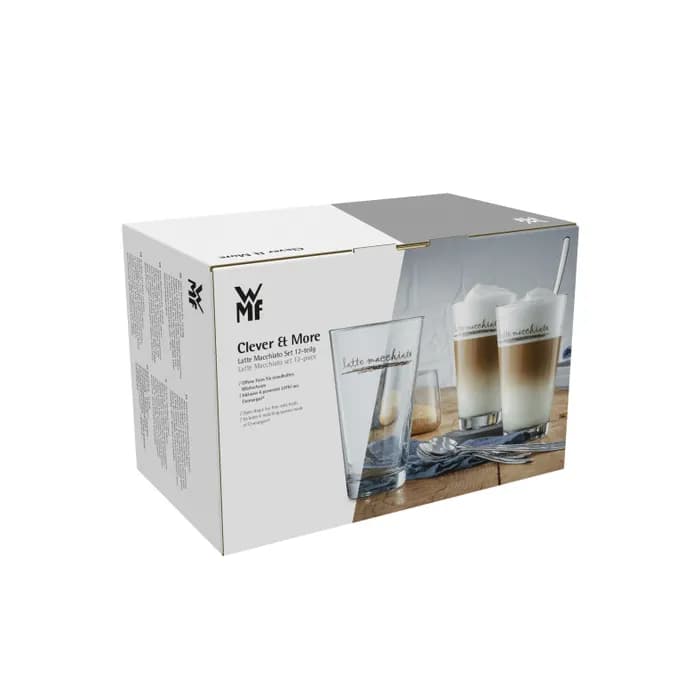 لیوان 12 پارچه دبلیو ام اف مدل WMF Latte Macchiato with spoons — تصویر ۷