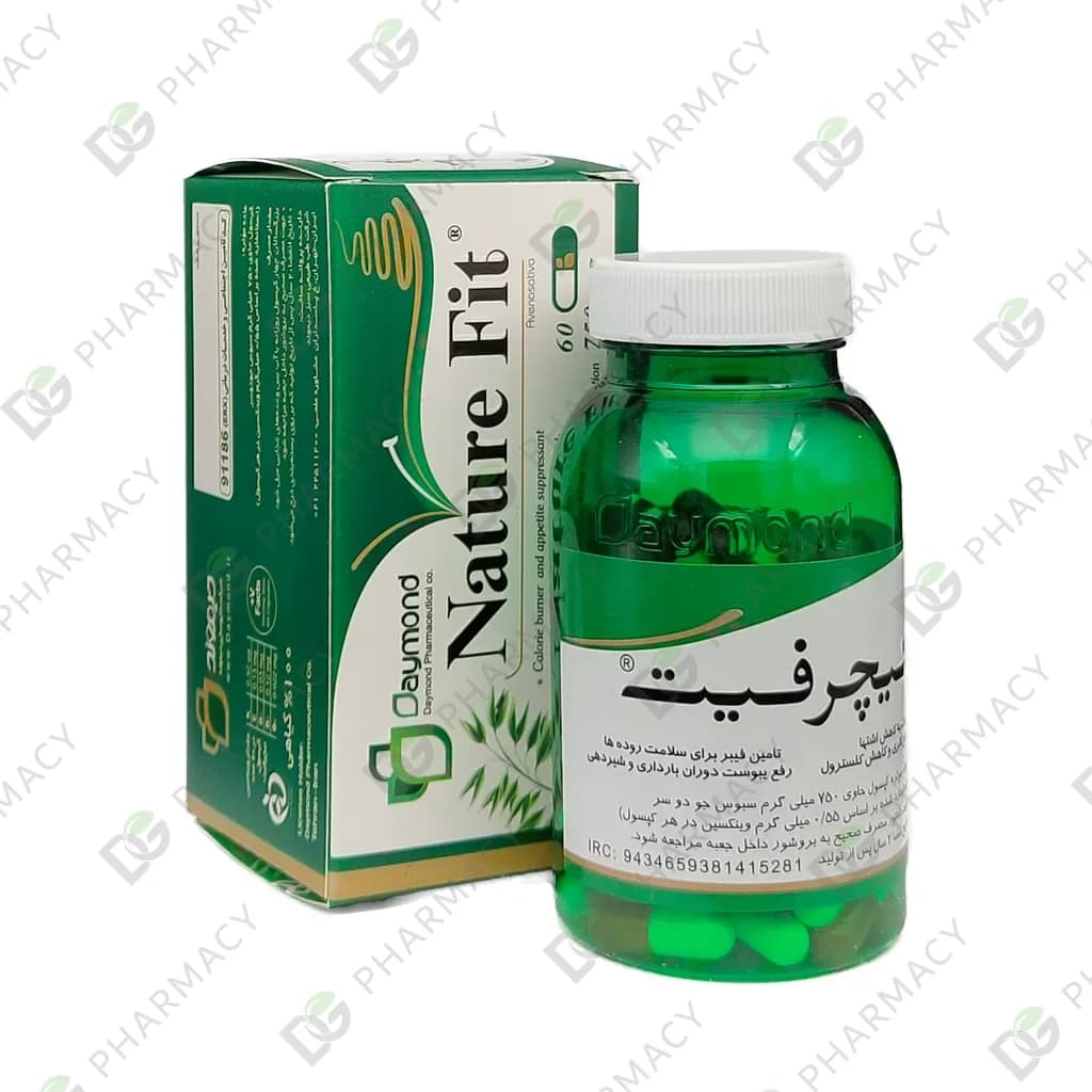 کپسول نیچرفیت 60 عددی — تصویر ۳