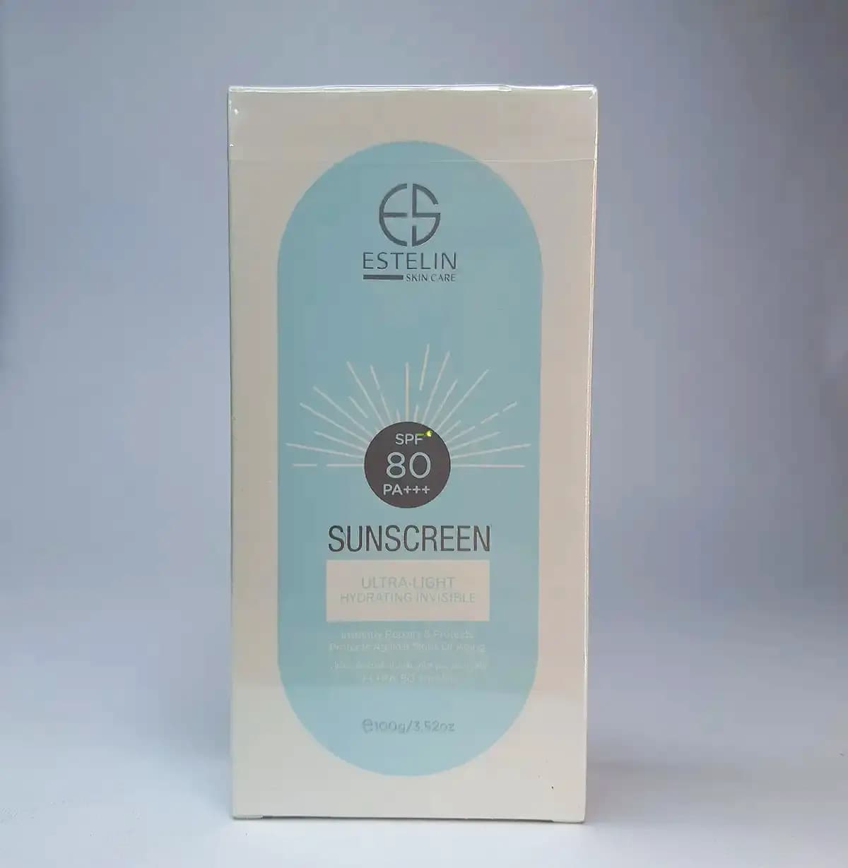 کرم ضد آفتاب بی رنگ استلین SPF 80 بدون چربی استلین | 100میل