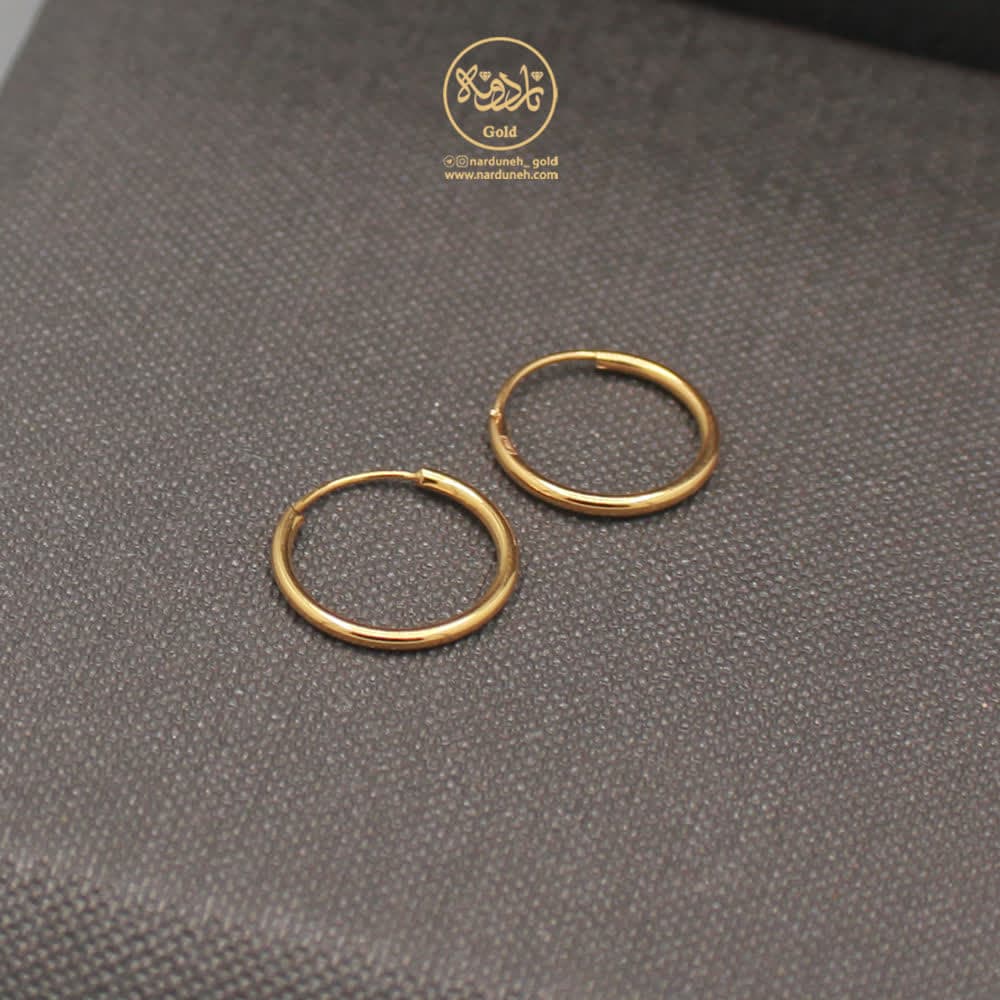 گوشواره حلقه ساده