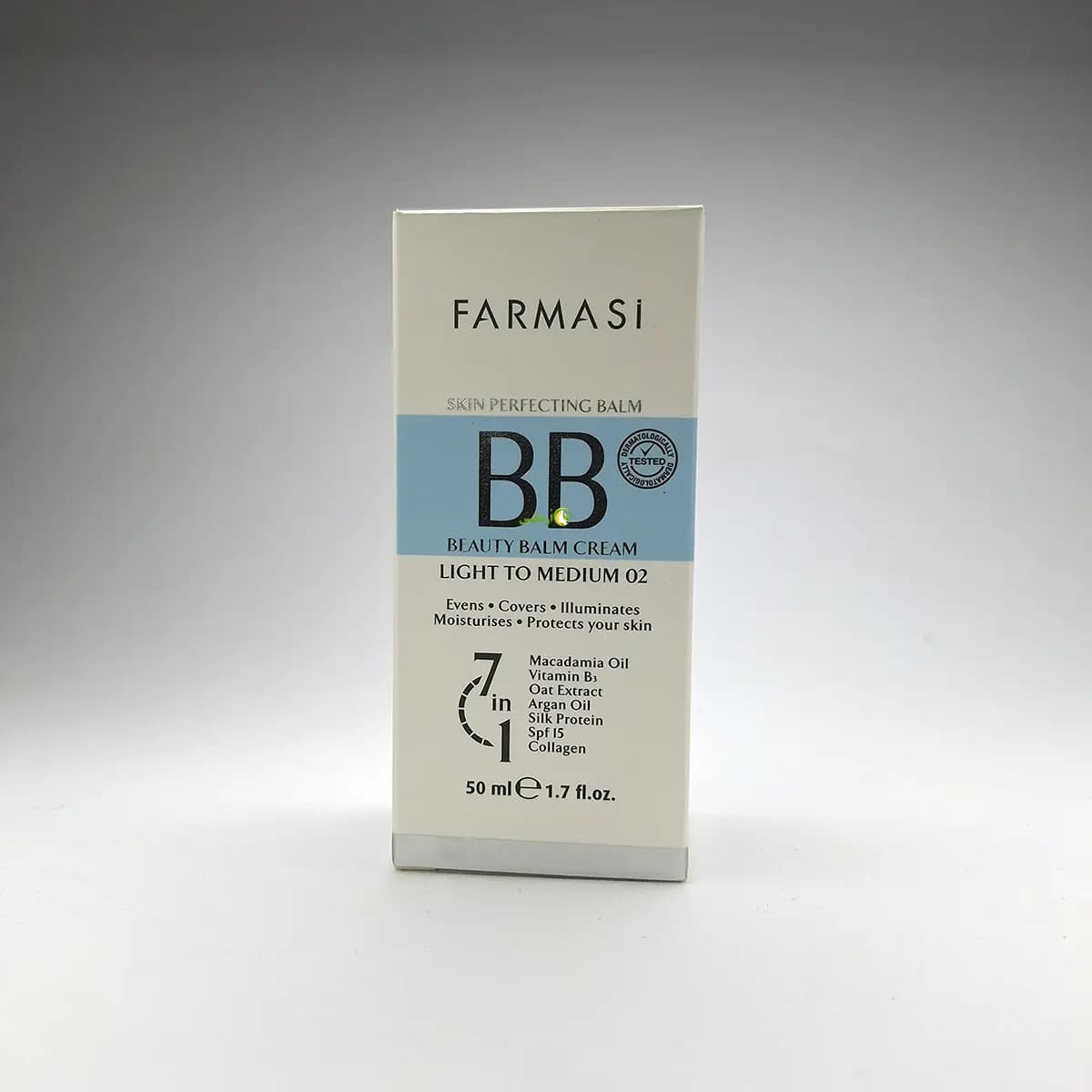 بی بی کرم فارماسی SPF15 شماره 02 Light to Medium | پوشش طبیعی و آبرسان