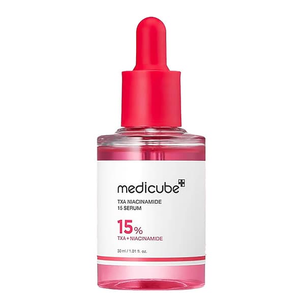 سرم ضد لک و روشن کننده مدی کیوب مدل Medicube Txa Niacinamide Serum 15 مناسب انواع پوست حجم 30 میل