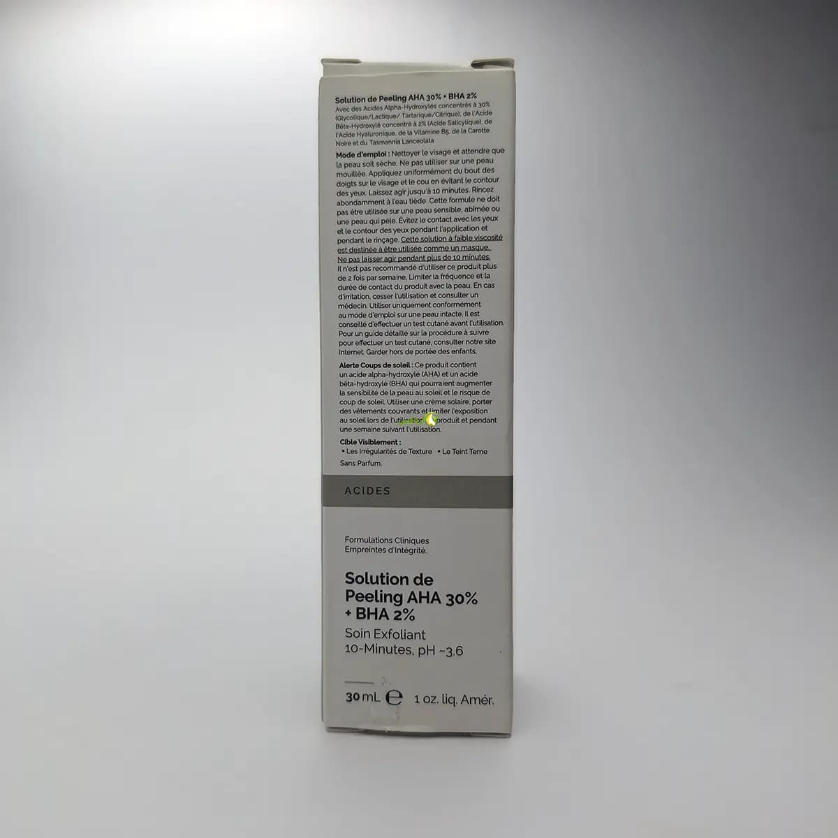 سرم پیلینگ سلوشن اوردینری AHA 30% + BHA 2% | اصل 30 میل — تصویر ۵