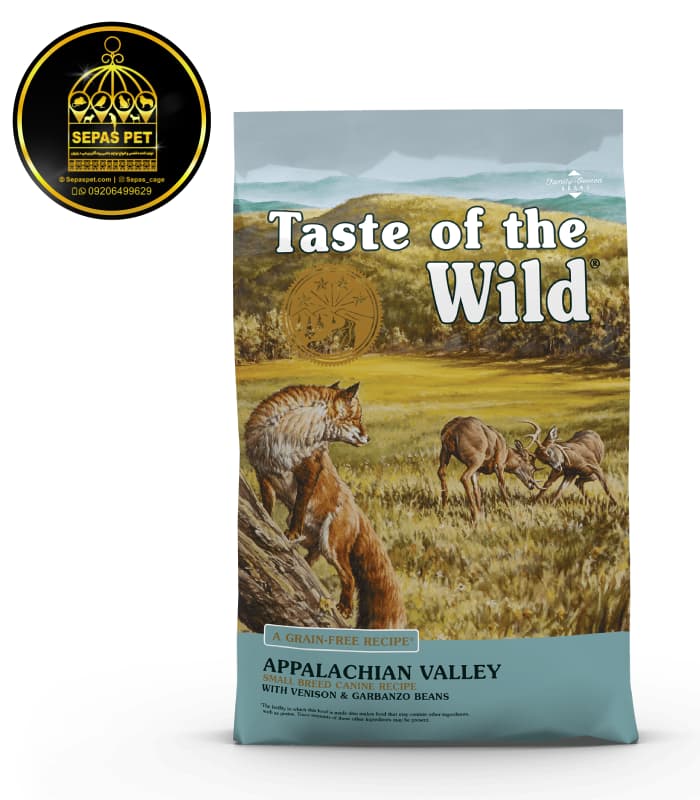 غذای خشک سگ طعم گوزن و نخود Taste Of The Wild Appalachian Valley