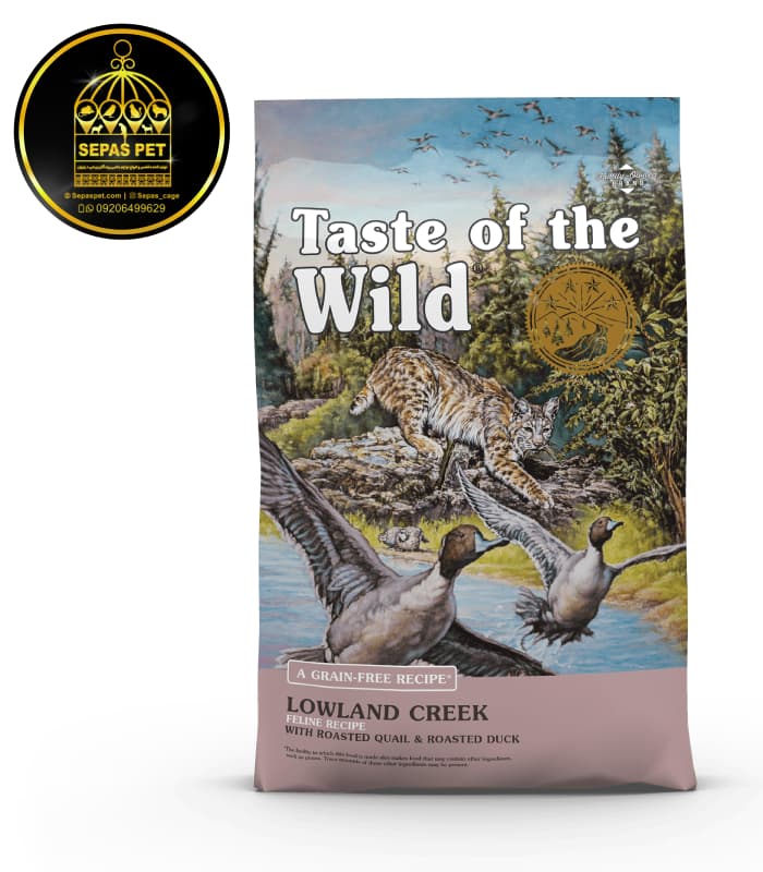غذای خشک گربه تیست آف د وایلد ادالت Taste of the Wild Lowland Creek