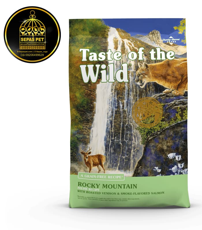 غذای خشک گربه تیست آف د وایلد ادالت Taste of the Wild Rocky Mountain