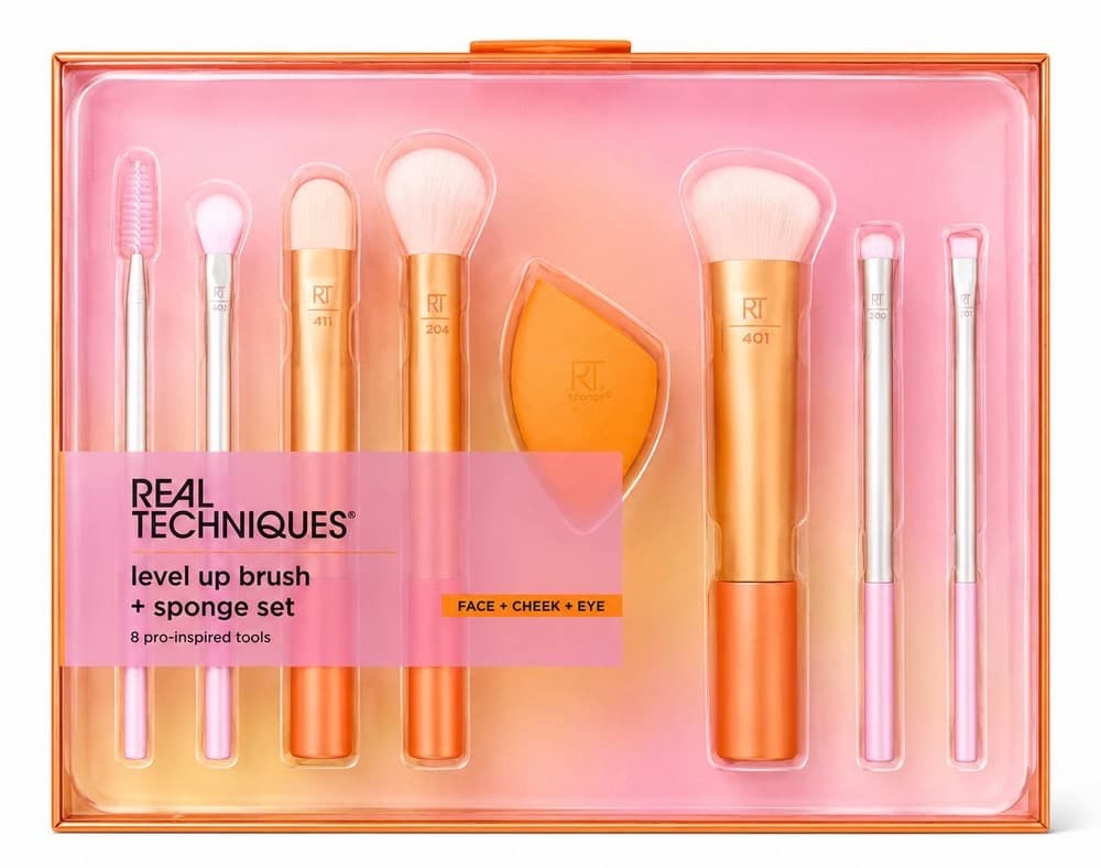 Real Techniques level up brush ابزار آرایشی 0089