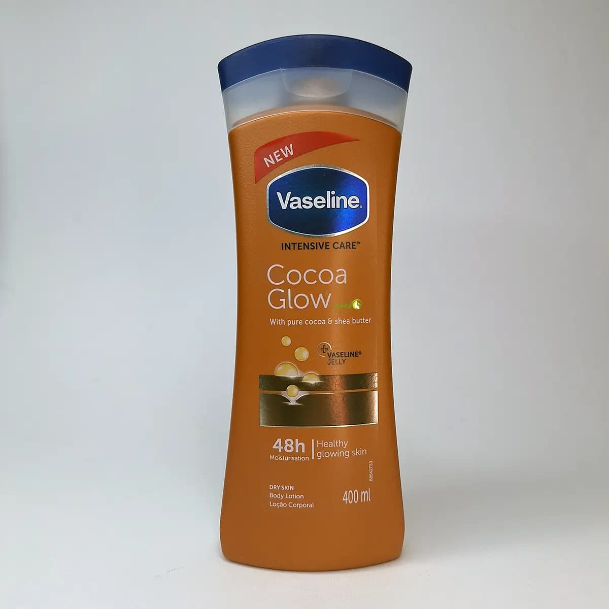 لوسیون بدن وازلین Cocoa Glow 400 میل | آبرسان پوست خشک اصل