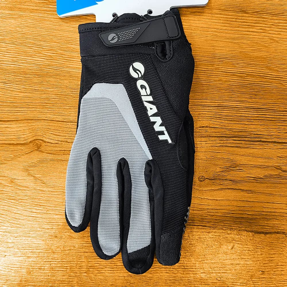 دستکش دوچرخه سواری Giant Cycling Gloves سایز S مشکی خاکستری — تصویر ۲