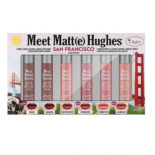 the Balm Meet Matt Hughes پالت رژلب san francisco